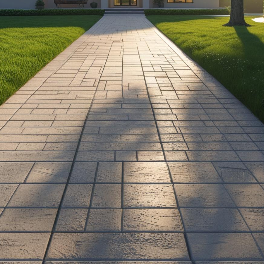 Driveway Concrete Paved by Parkgate driveway company