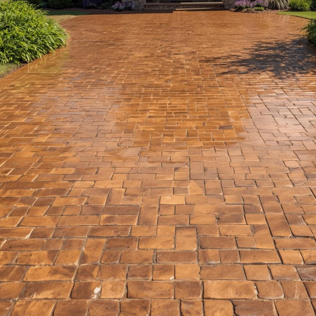 Imprinted Concrete Driveway Solutions by Parkgate driveway company